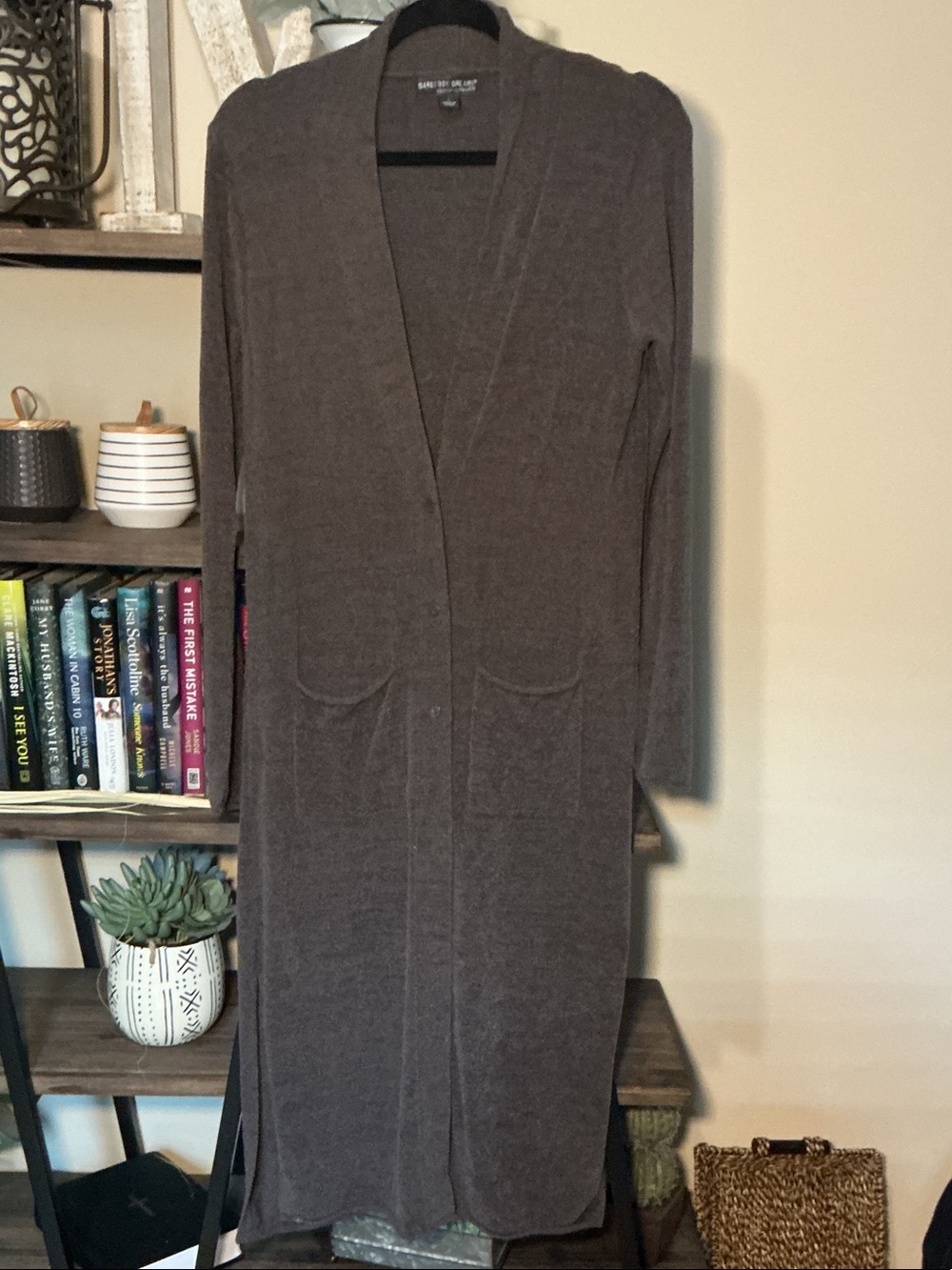 Barefoot Dreams CozyChic Ultra Lite Duster Cardigan Size L